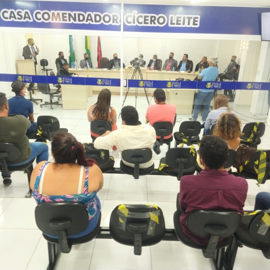 Vereadores retomam atividades na Câmara Municipal de Conde após pausa nos trabalhos