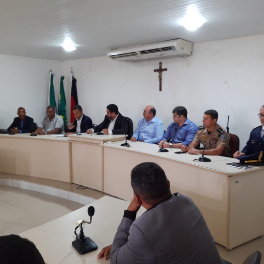 Câmara Municipal de Conde realizou Audiência Pública para tratar de assuntos relacionado a segurança pública do município
