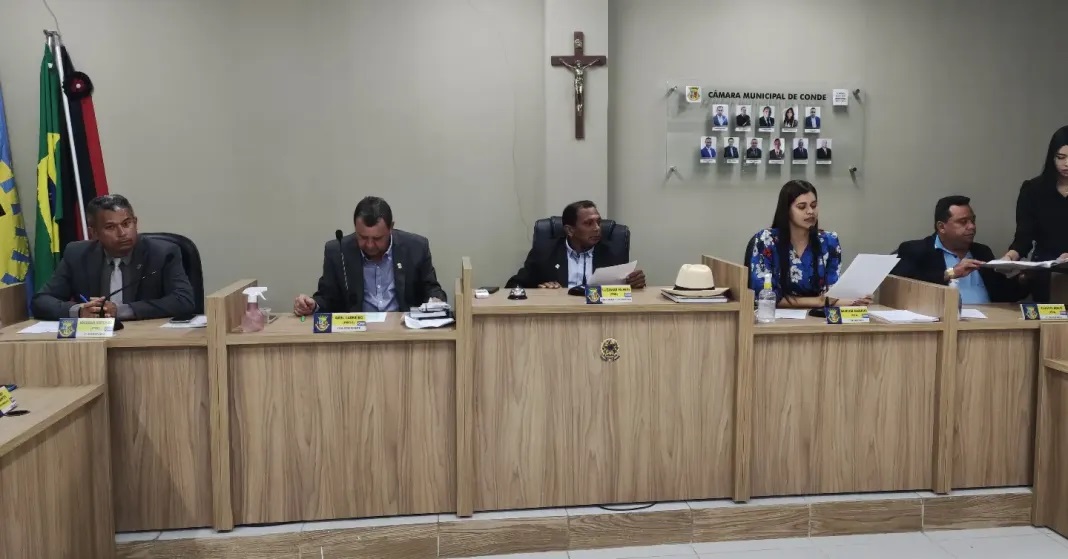 Câmara Municipal de Conde recebe parlamentares para Sessão Ordinária nesta segunda-feira (22)
