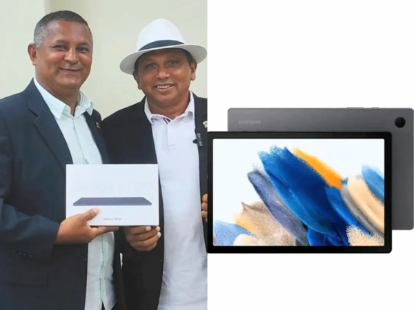 Vereadores de Conde recebem tablets que possibilitarão economia de papel