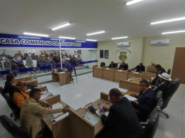 Sessão Ordinária é realizada na Câmara Municipal de Conde nesta segunda-feira (20)