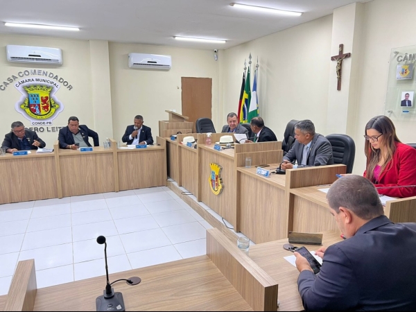 Câmara Municipal de Conde aprova voto de aplauso para guarda civis municipais durante Sessão Ordinária