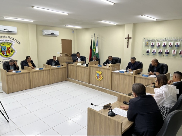 Vereadores de Conde se reúnem em Sessão Ordinária e aprovam LDO 2024