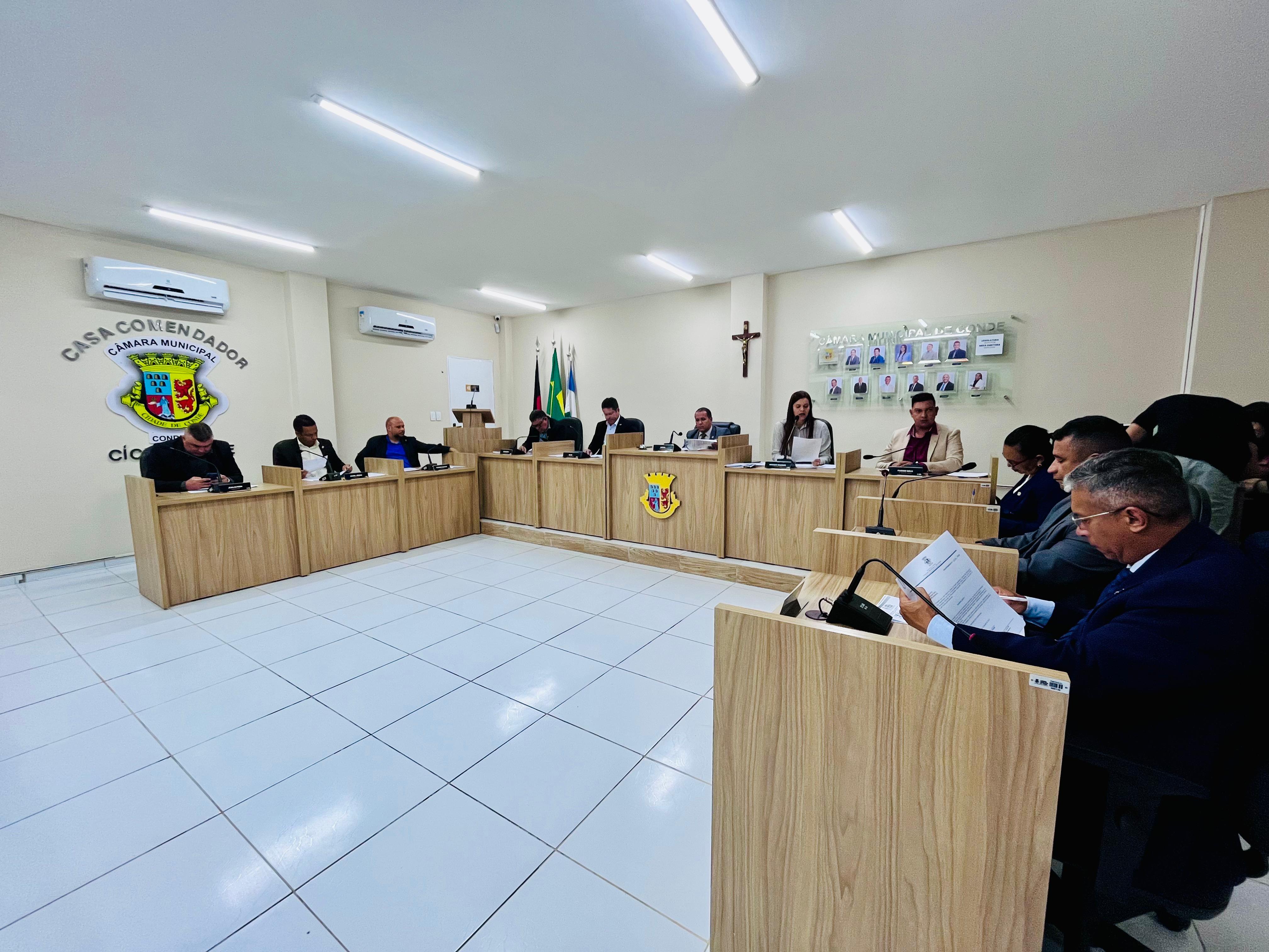Câmara de Conde aprova envio de ofícios à Prefeitura e convoca gerente para prestar esclarecimentos sobre políticas públicas