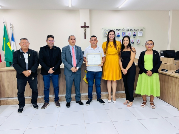 Câmara Municipal de Conde homenageia Galeguinho do Inhame com título de Cidadão Condense