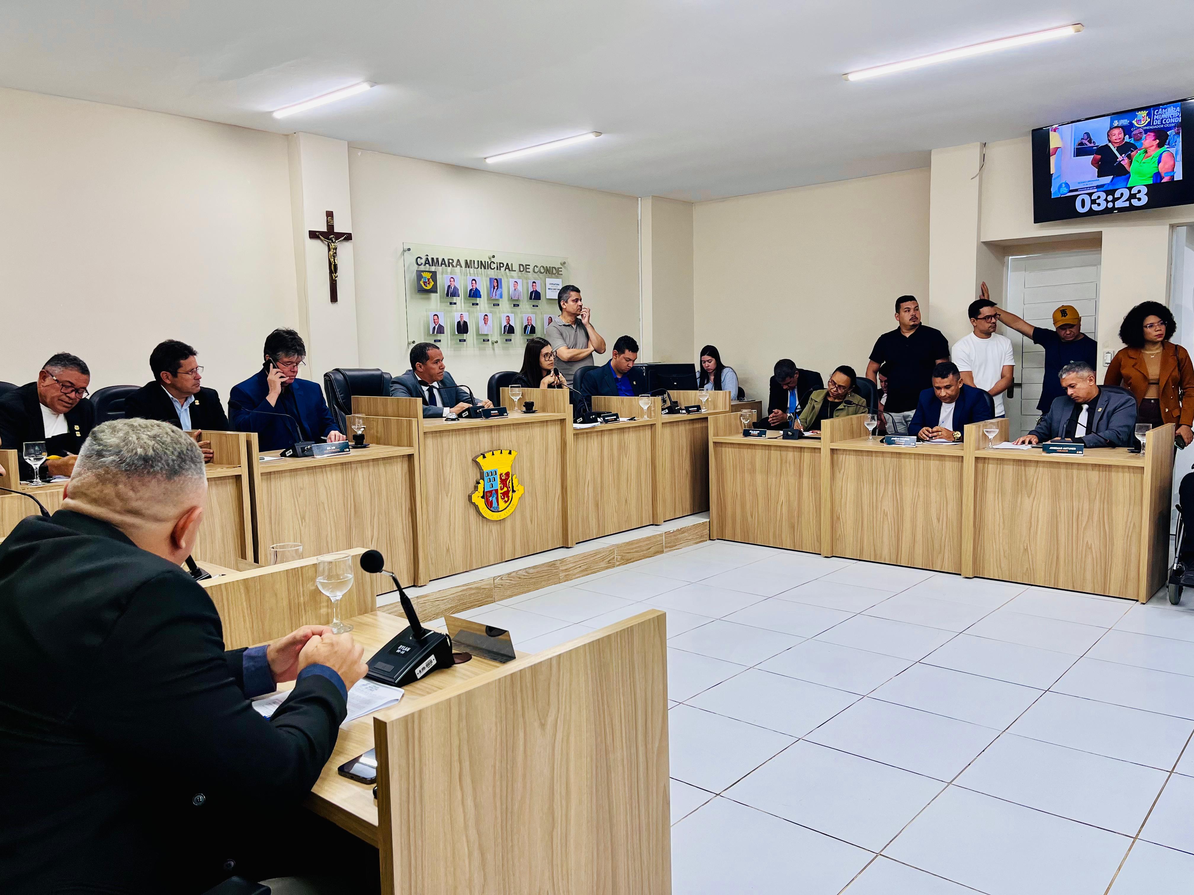 Câmara Municipal de Conde aprova requerimentos voltados à infraestrutura esportiva e comunitária