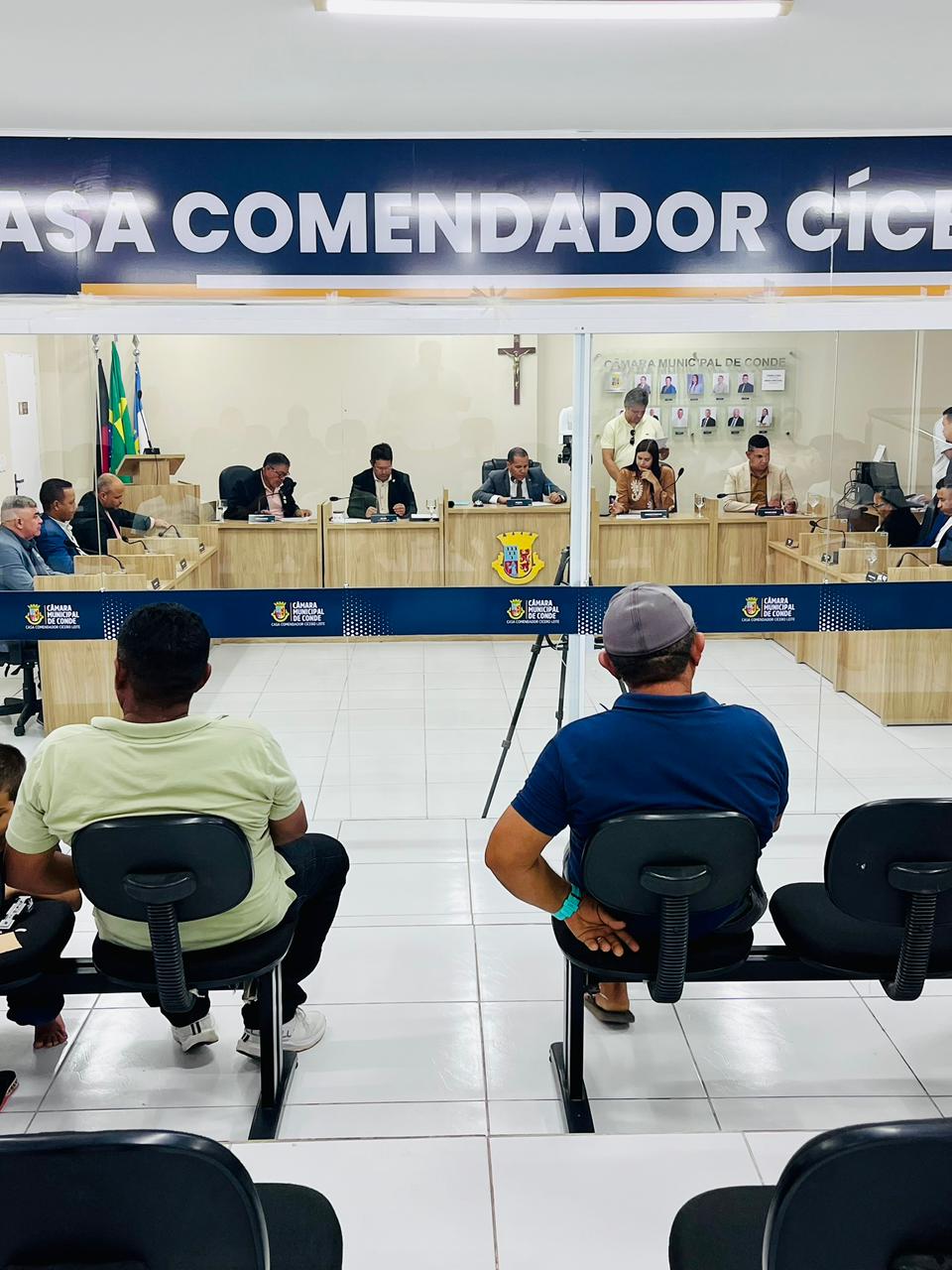 Vereadores de Conde aprovam requerimentos que solicitam revitalização de espaços e melhoria na mobilidade urbana