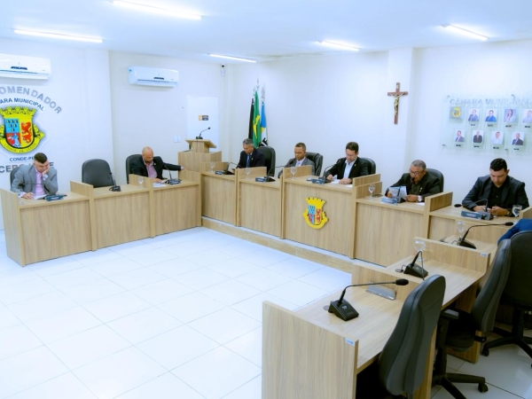 Criação de Conselho de Segurança e denominação de ruas marcam Sessão da Câmara de Conde