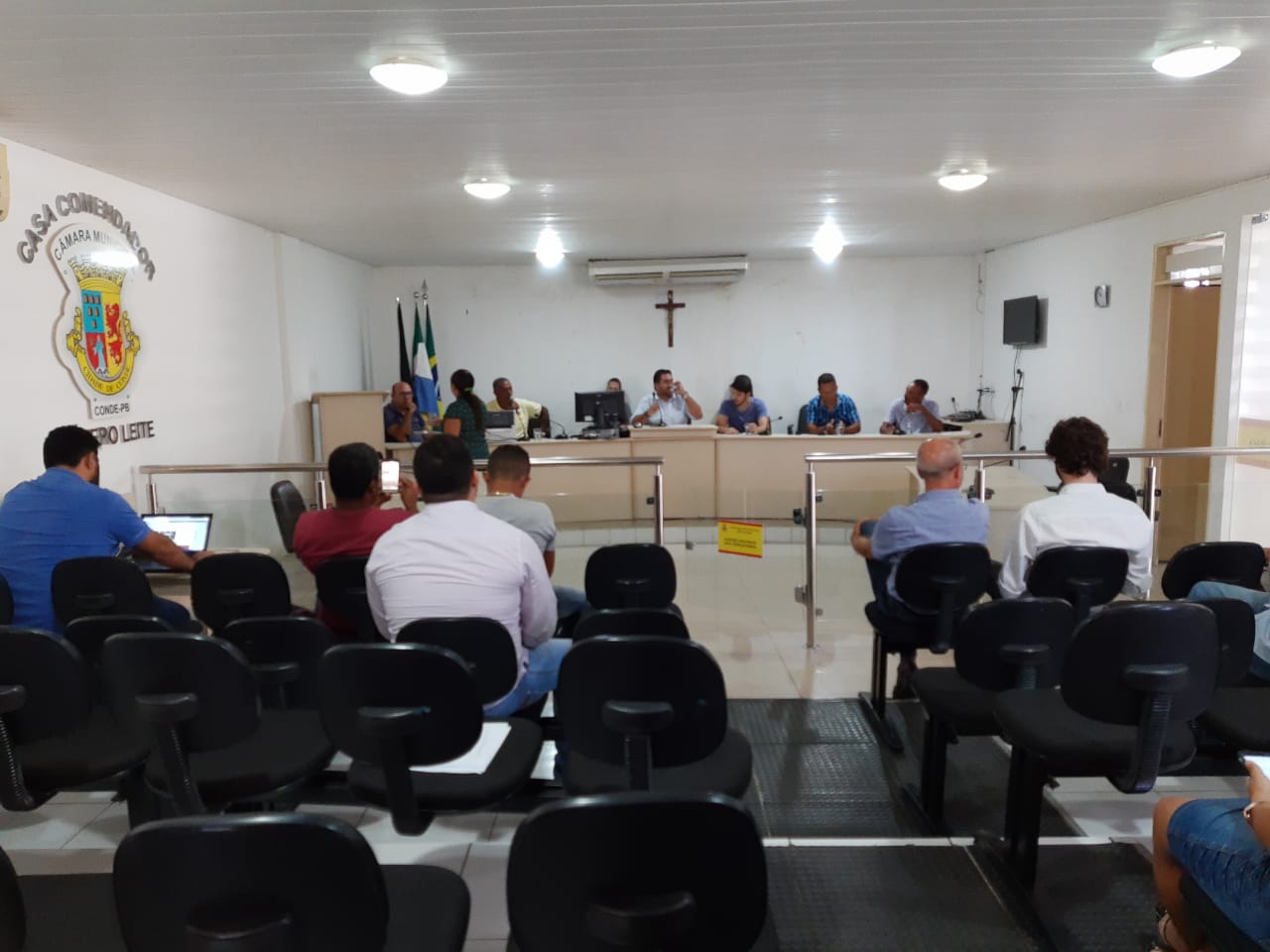 Assinada a ‘Ordem de Serviço’ para reforma e ampliação do prédio da Câmara de Conde