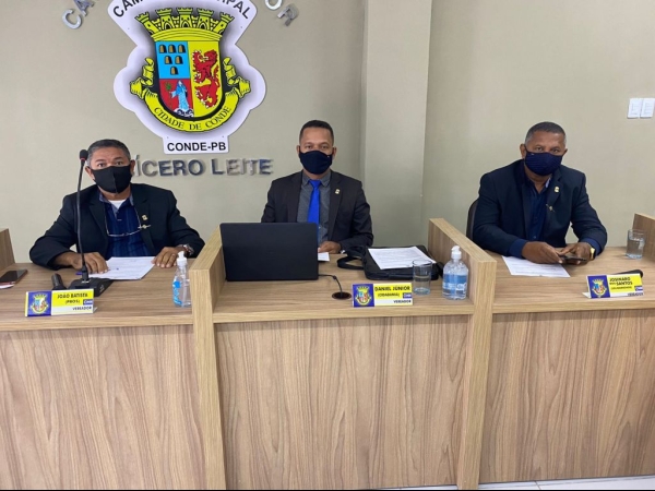 Câmara Municipal de Conde recebe mais uma Sessão Ordinária na tarde desta segunda-feira (16) e entrega voto de aplauso