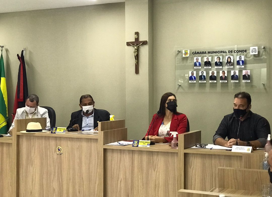 Câmara Municipal de Conde recebe o Vice-Prefeito para falar sobre o Projeto de Construção do Píer da Costa de Conde